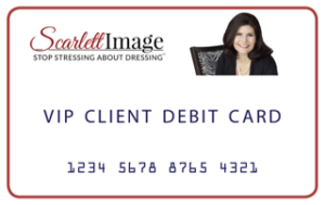 Scarlett On Call VIP Client Debit Card