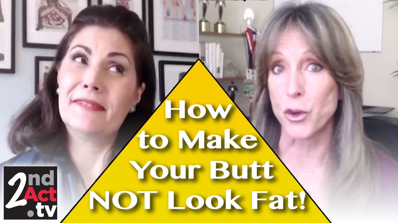 how to make your butt not look fat