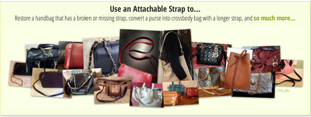 Changing handbag straps