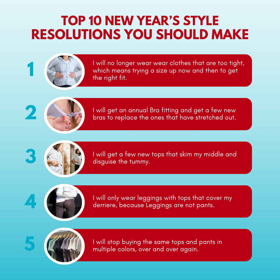 10 style resolutions