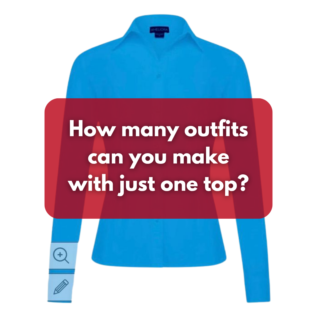 How many outfits can you make with just one top?