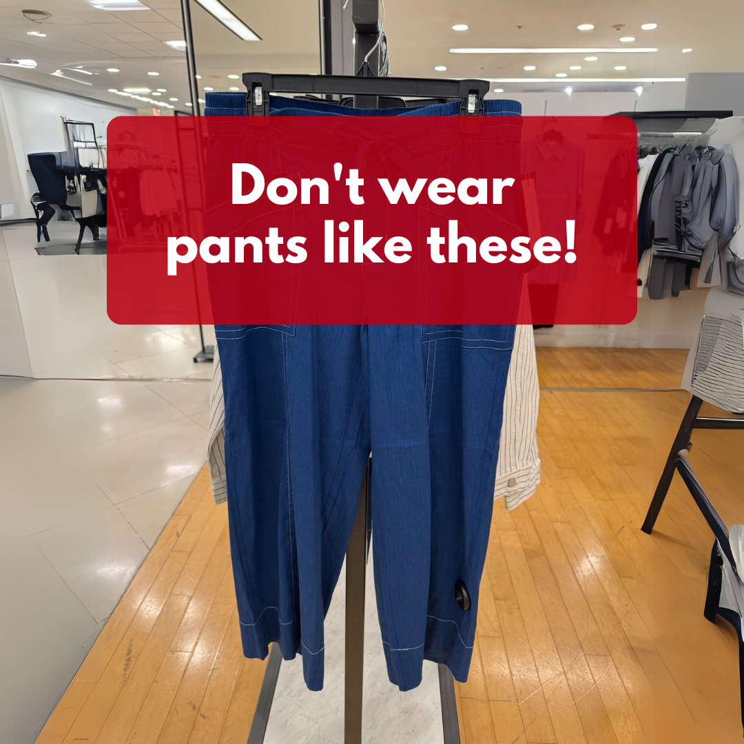 Tips on How To Not Make Your Hips or Thighs Look Wider.