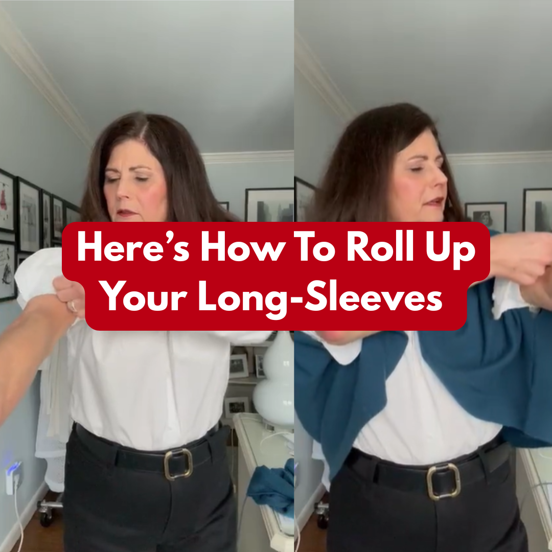 Here's how to roll up your sleeves